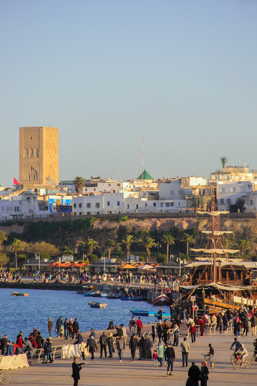 rabat, morocco, beach